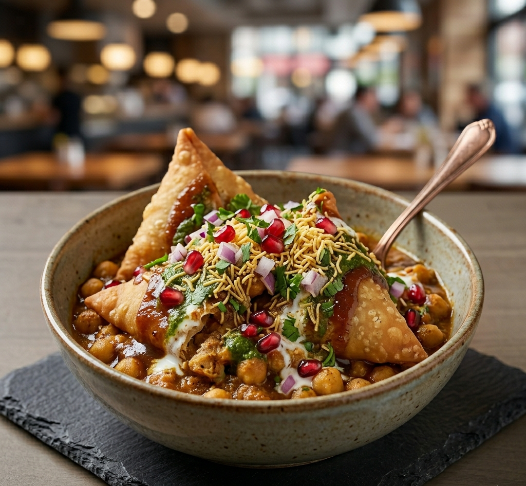 Samosa Chaat